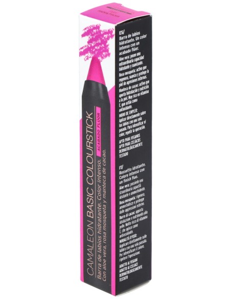 Barra Labial Camaleon Fluor Fucsia 4G