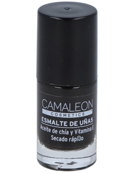 Camaleon Esmalte De Uñas Color Negro 6Ml