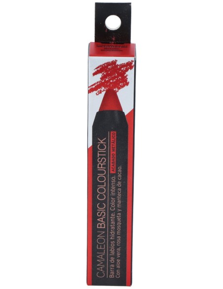 Camaleon Barra Labial Metalizado Rojo 4G