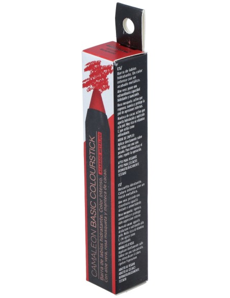 Camaleon Barra Labial Metalizado Rojo 4G