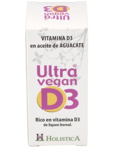 Ultra Vegan D3 Gotas 8Ml.