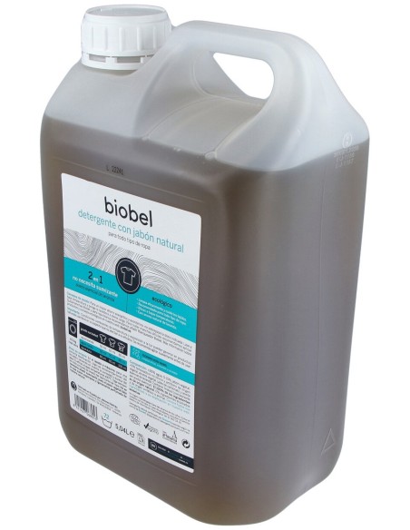 Detergente Con Jabon Natural Ropa Ecologico 5L.