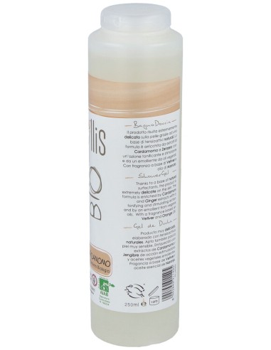 Gel De Ducha Cardamomo Y Jengibre 250Ml. Eco