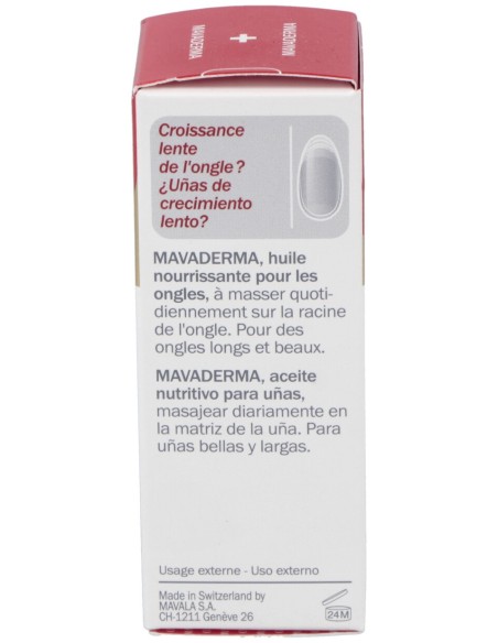 Mavala Mavaderma Aceite Fortalecedor Uñas 10Ml.