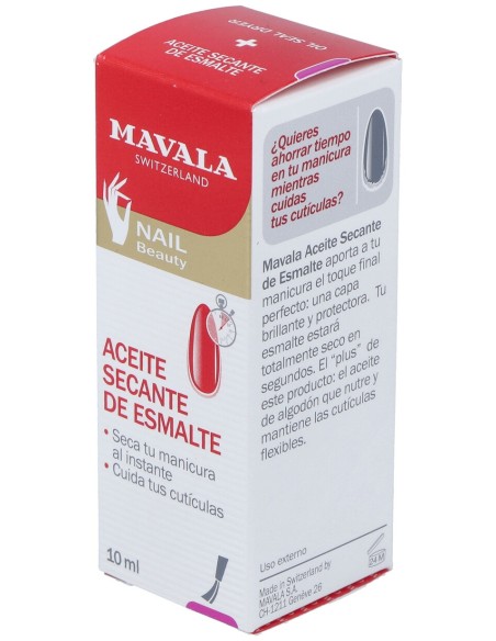 Mavala Aceite Secante De Esmalte 10Ml.