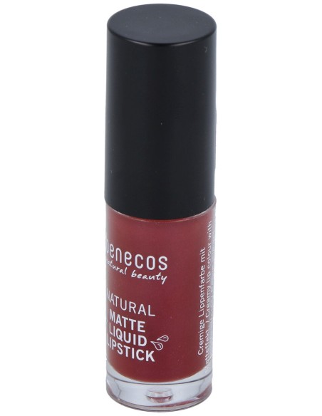 Benecos Lapiz Labial Liquido Matte Bloody Berry 5Ml