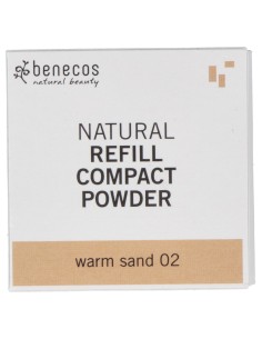 Benecos It Pieces Recarga Polvo Compacto Warm Sand 02 6G