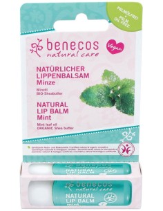Benecos Balsamo Labial Vegano Menta 48G