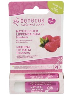 Benecos Balsamo Labial Vegano Frambuesa 48G