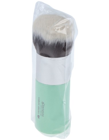 Brocha Kabuki Benecos Verde Manzana