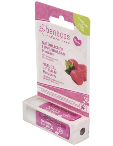 Benecos Balsamo Labial Vegano Frambuesa 48G