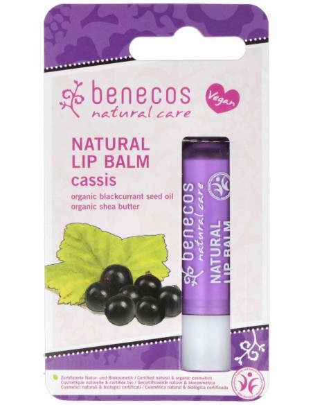 Benecos Balsamo Labial Vegano Grosella 4,8G