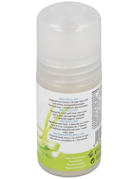 Desodorante Aloe Vera Roll-On 50Ml.