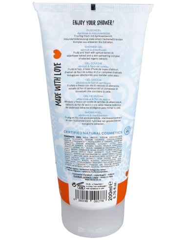 Gel De Baño Albaricoque Y Sauco 200Ml.