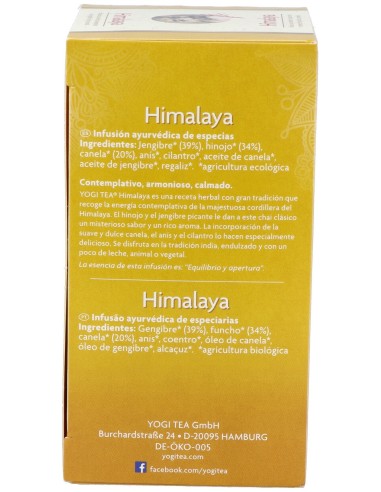 Yogi Tea Himalaya 17Infusiones