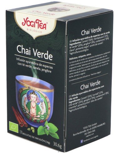 Yogi Tea Chai Verde 17Infusiones