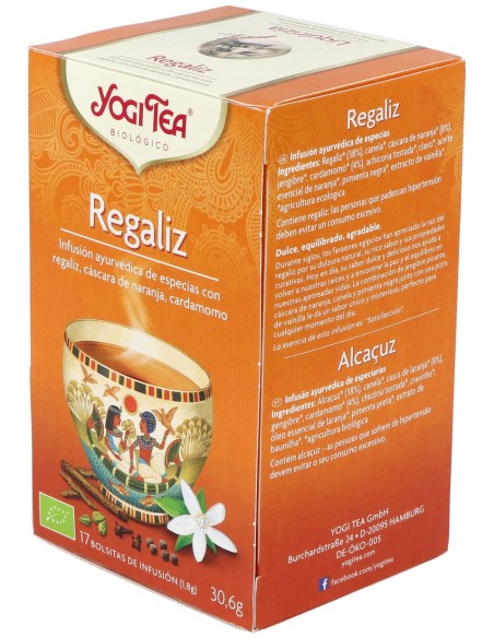 Yogi Tea Regaliz 17Infusiones