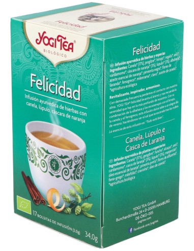 Yogi Tea Felicidad 17Infusiones