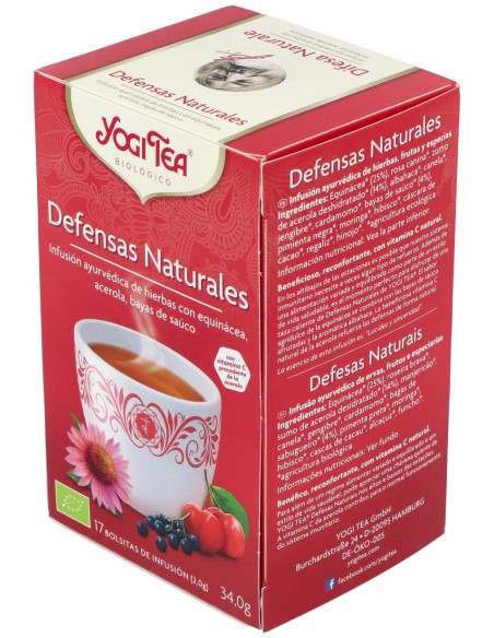 Yogi Tea Defensas Naturales 17Infusiones
