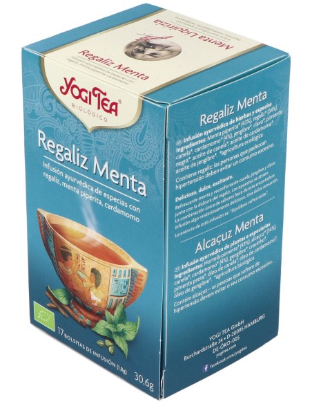 Yogi Tea Regaliz Y Menta 17Infusiones