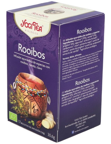 Yogi Tea Rooibos 17Infusiones