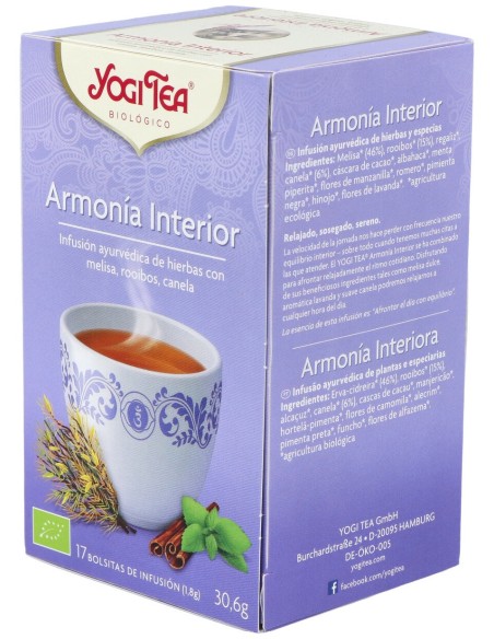 Yogi Tea Armonia Interior 17Infusiones