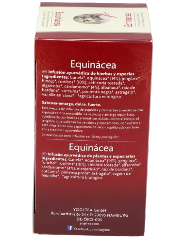 Yogi Tea Echinacea 17Infusiones