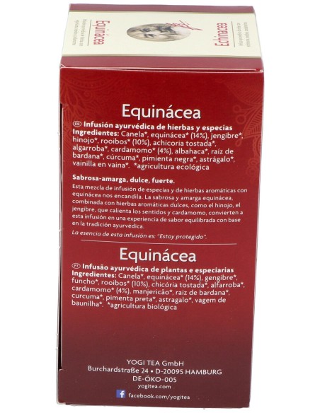 Yogi Tea Echinacea 17Infusiones