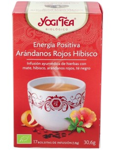 Yogi Tea Energia Positiva Arandano Hibisco 17Inf.