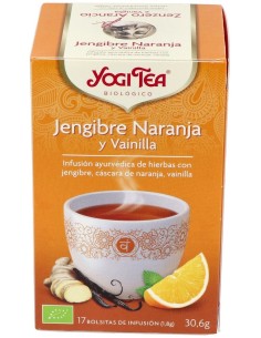Yogi Tea Jengibre-Naranja-Vainilla 17Infusiones