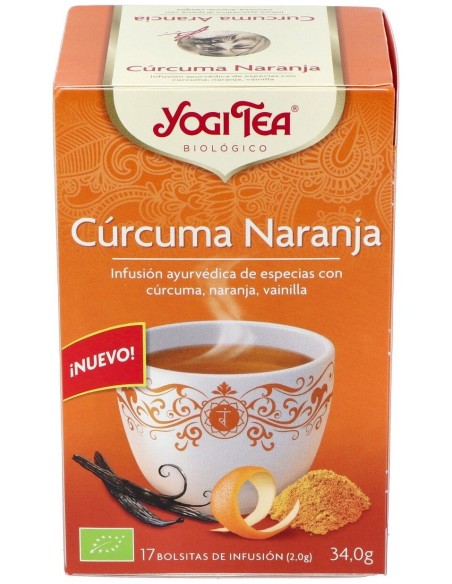 Yogi Tea Curcuma Naranja 17Infusiones