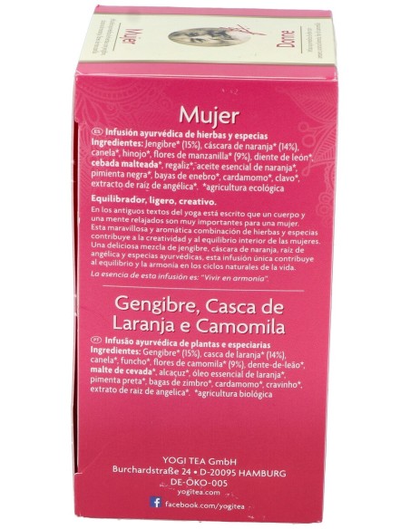 Yogi Tea Mujer 17Infusiones