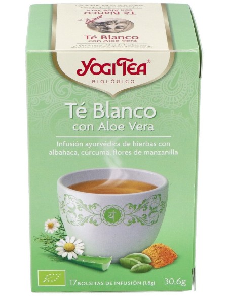 Yogi Tea Te Blanco Con Aloe Vera 17Infusiones