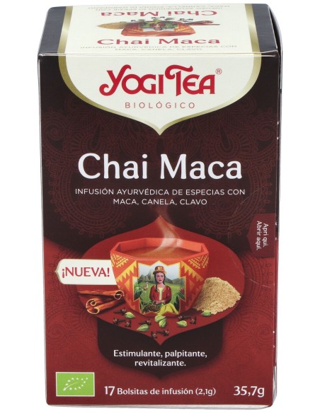 Yogi Tea Chai Maca 17Infusiones