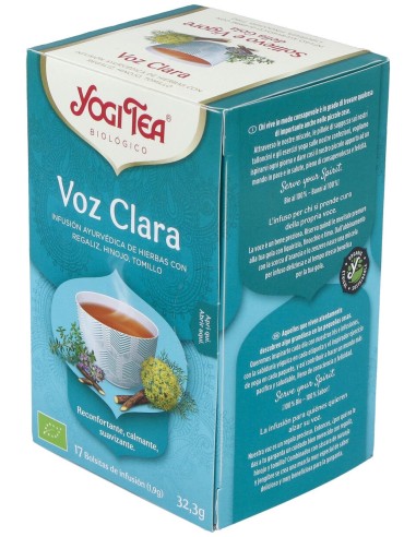 Yogi Tea Voz Clara 17Infusiones