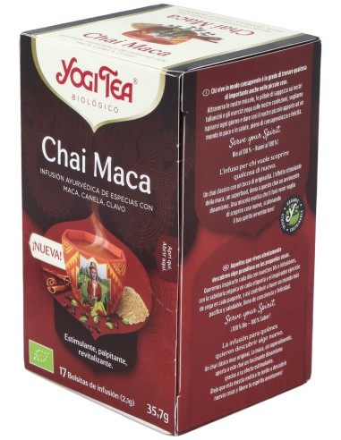 Yogi Tea Chai Maca 17Infusiones