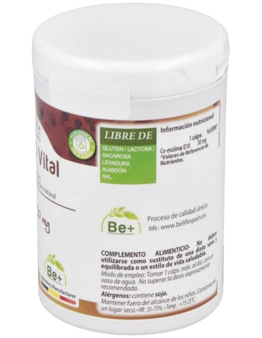 Be-Life Co-Q10 Vital 60Cap
