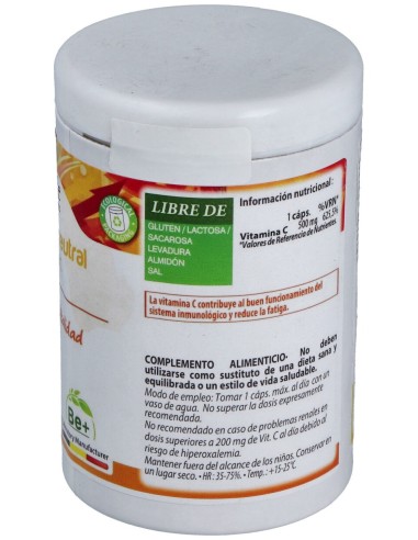 Belife Vit C 500 Neutral 90 Gélules - Be-Life