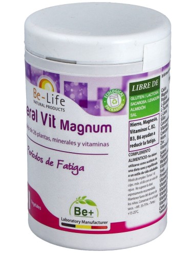 Be-Life Mineral Vitamina Magnum 60Caps