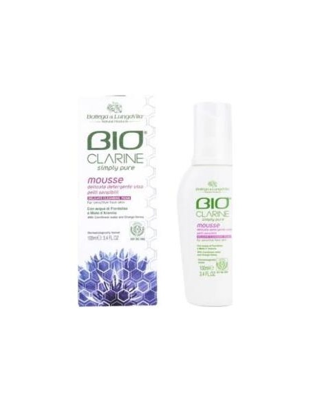 Bio Clarine Mousse Limpiador Suave 100Ml.