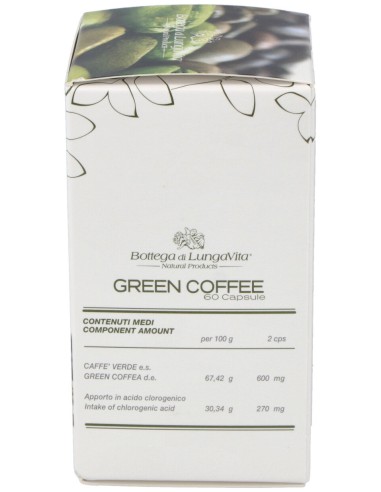 Bottega Di Lungavita Super Dren Cafe Verde 60Caps