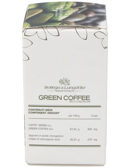 Bottega Di Lungavita Super Dren Cafe Verde 60Caps