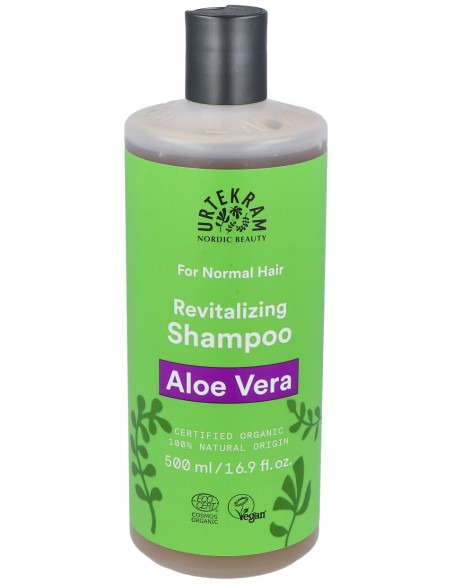 Urtekram Champú De Aloe Vera Para Cabello Normal Bio 500Ml
