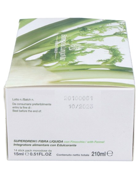 Super Dren Depura Stick Fibra Liquida 14Sticks