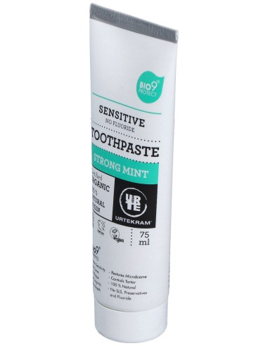 Urtekram Dentifrico Menta Fuerte Bio 75Ml