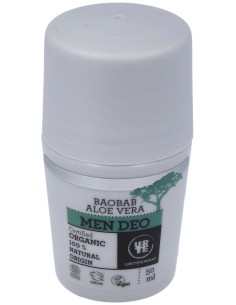 Urtekram Desodorante Roll-On  Men Baobab Y Aloe 50Ml