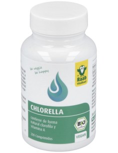Raab Vitalfood Chlorella Ecológica 200 Comp
