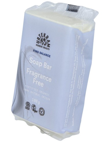 Fragance Free Pastilla De Jabon 100Gr. Eco Vegan