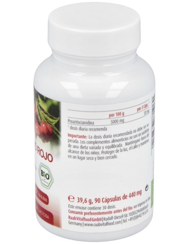 Arandano Rojo Forte 90Cap. Bio