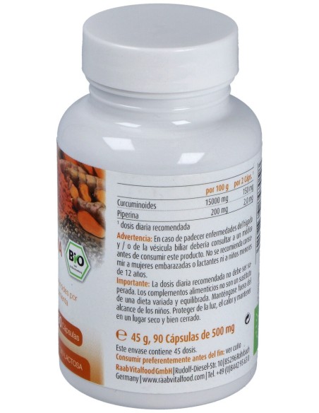 Curcuma Forte 90Cap. Bio